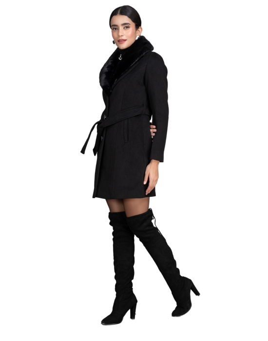 Women Coat Black